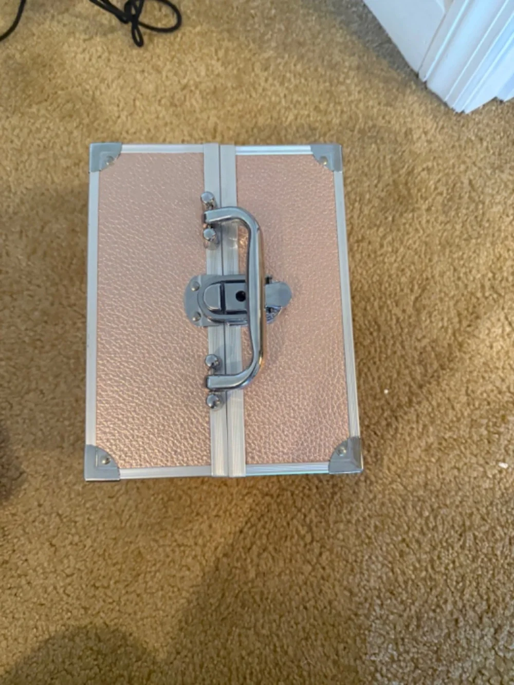 Rose Gold Makeup Caboodle